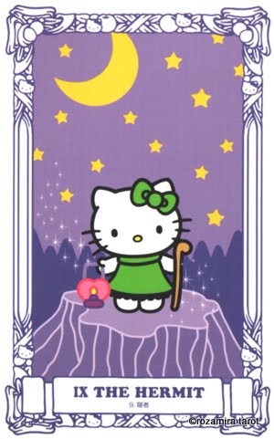 Hello Kitty Tarot Cards by Ryugi Kagami